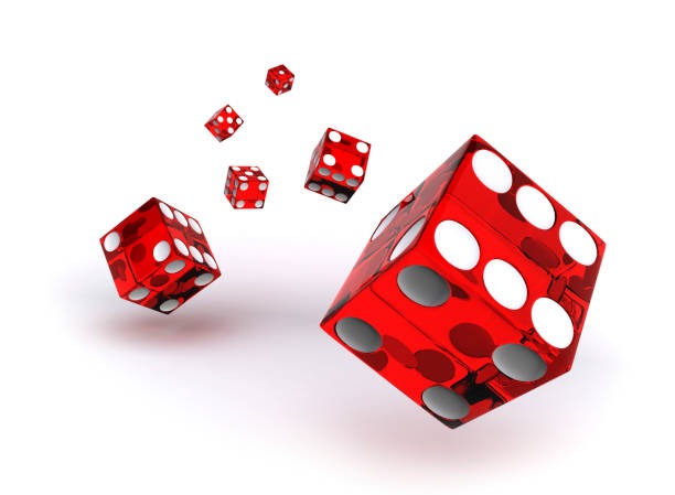 Roulette wheel spinning with ball in motion